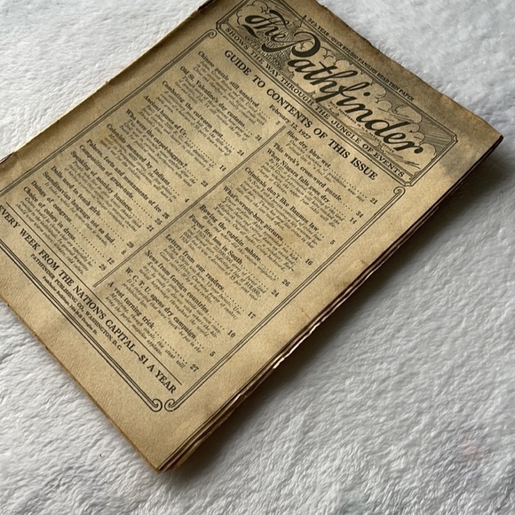 VINTAGE 100 Year Old Newspaper “The Pathfinder” Newspaper February 12, 1… - Picture 3 of 12